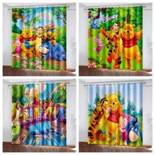 Modern 3D Winnie Pooh Vorhänge Verdunklung Vorhang Blickdicht Vorhänge mit Ösen