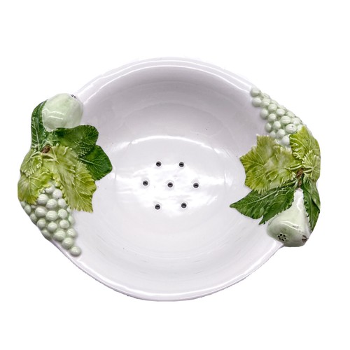 Majolika traubensieb ceramiche - majolika,
