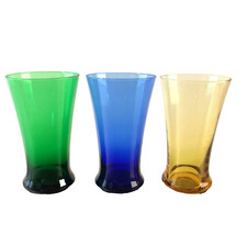 Vintage wassergläser cm - wassergläser, 13,5