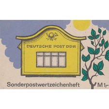 DDR Sondermarken-Heftchen SMHD 42 postfrisch ** "Briefkasten"