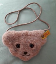 STEIFF  Teddy Umhängetasche/ Teddybörse - 8490/12 - Fahne + Knopf