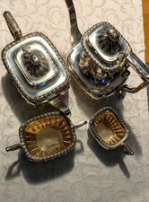 Antikes englisches Teeset