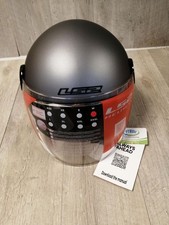 Motorradhelm  LS2, Jet-Motorradhelm Sphere LUX Matt Titanium, M