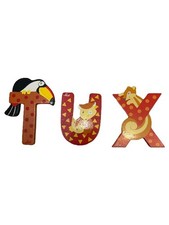 Sevi Holzbuchstaben T U X