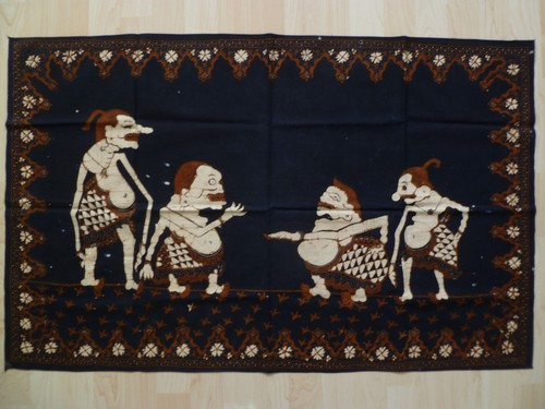 Batik bild wandbehang wayang - batik,