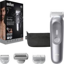 BRAUN BodyGroomer BG7550 Körperhaartrimmer Haar-/Bartschneider Akku grau B-Ware