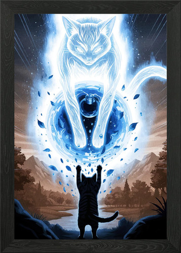 Gerahmtes wandbild poster - wandbild,