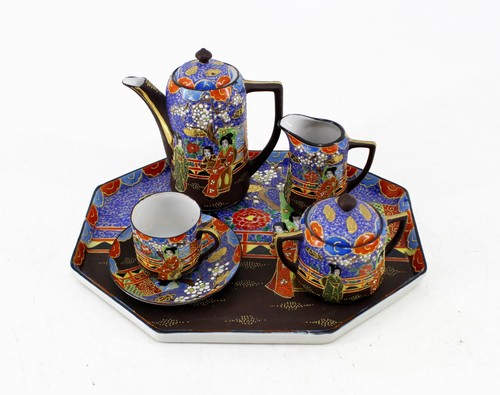 Antique tea set nagoya - antique,