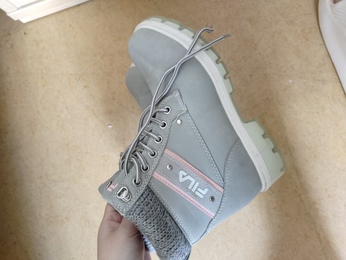 Fila stiefel grau rosa - fila,