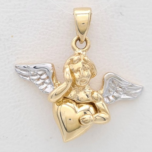 585 gold anhänger neu engel - anhänger,