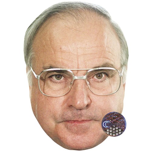 Helmut kohl maske aus - helmut, karton