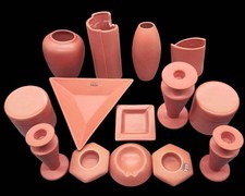 ASA Selection Komplettset Keramik Coral-Pink-70er Vintage-Deko