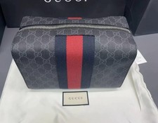 GUCCI Kosmetiktasche Kulturbeutel Bag Tasche Etui Toilett Beutel Vanity Case
