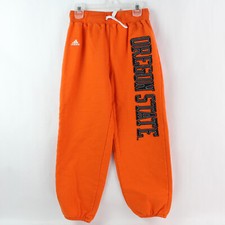 Adidas Oregon Zustand Orange Kordelzug Jogginghose Jugend M 10-12 Guter Zustand