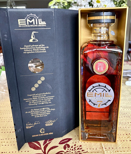 Emil single malt whisky - malt, finish