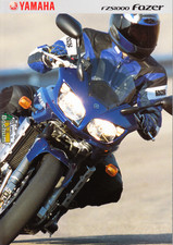 Yamaha FZS 1000 Fazer Prospekt  Brochure  8  Seiten  2001