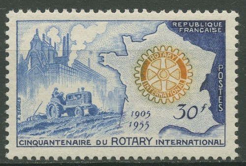 Frankreich 1955 rotary - 1955,