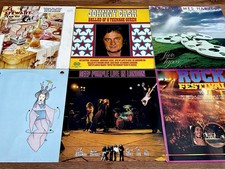 Schallplatten Sammlung 65Vinyl LPs Hard Rock Metal Prog Rock Pop ABBA-ZAPPA