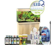 Aquariumkombination JUWEL Rio 125 SBX mit LED-Beleuchtung, Heizer, Filter und Un