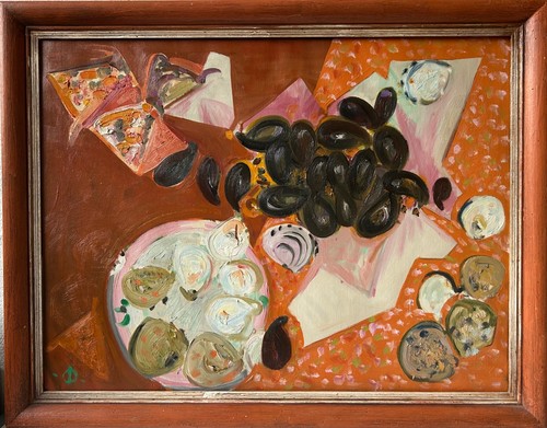 ölbild expressionist hans - expressionist,
