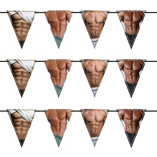 Wimpelkette sexy männer - mÄnner, /