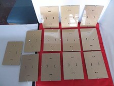 kleine Bilderrahmen Schnellwechselrahmen 12 Stück je 10,5 cm x 15 cm