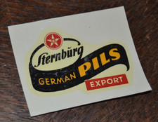 Seltenes DDR Abziehbild Sternburg Bier German Pils Export