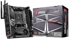 MSI MPG B550I Gaming Edge WIFI Mainboard AMD Ryzen B550 Sockel AM4 Mini-ITX WLAN