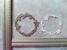 Stanzschablone Weihnachten/Winter - Sternenkranz - RAR