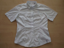 MERCEDES-BENZ Kurzarmbluse Damen - Gr. L 40 - weiß Bluse kurzarm Service b CWS