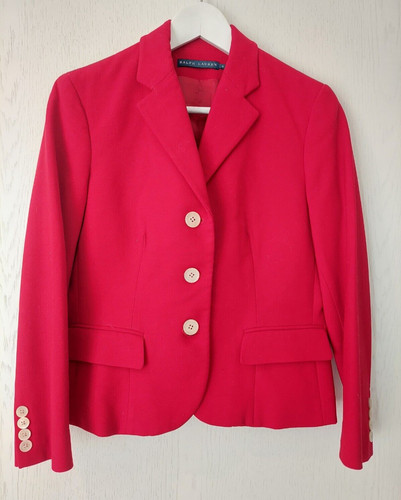 Ralph lauren roter blazer - ralph,