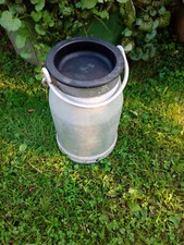 alte Milchkanne, Aluminium vermutlich