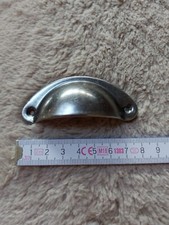 Auswahl Muschelgriffe Metall Altgold/Messing z. B. für Apothekerschrank