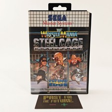 Sega Master System WWF WrestleMania: Steel Cage Challenge OVP CIB