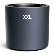 Runder Blumentopf mit Einsatz