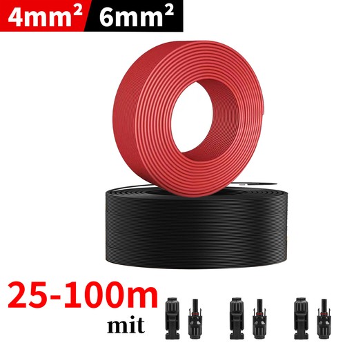 4mm2 6mm2 solarkabel 100m - 6mm2,