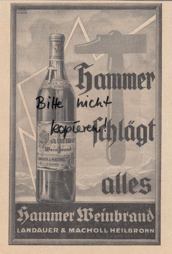 Heilbronn werbung 1928 - werbung,