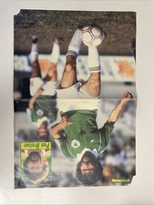 Poster gefaltet aus der Pop Rocky Zeitschrift Zeitung : PHD & Paul Breitner