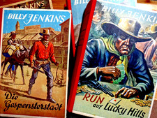 Aussuchen aus: Billy Jenkins Bücher aus den 50ern / Zustand: gut - ohne Stempel