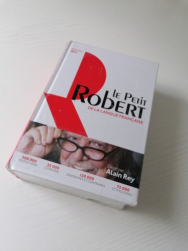 Petit robert la langue - la,