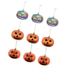 3x Halloween Hängende Kürbis