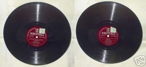 Schellack platte kristall - platte,