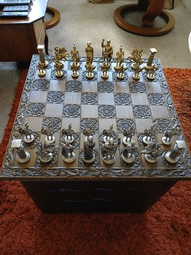 Vintage schachbrett qm - vintage,