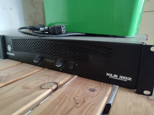 Crown xls 202 poweramp - crown,