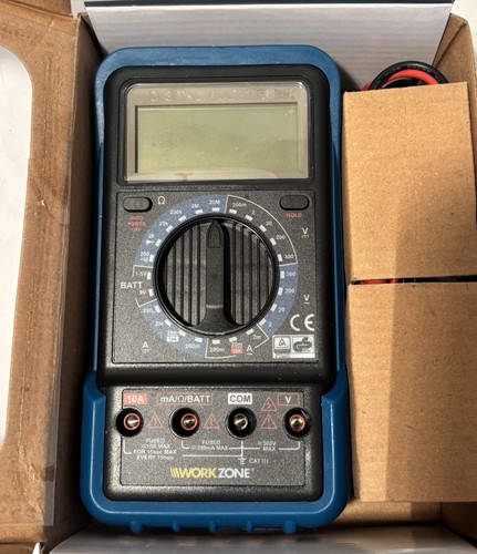 Workzone multimeter digital - multimeter,