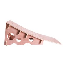 Mountainbike-Sprungrampe