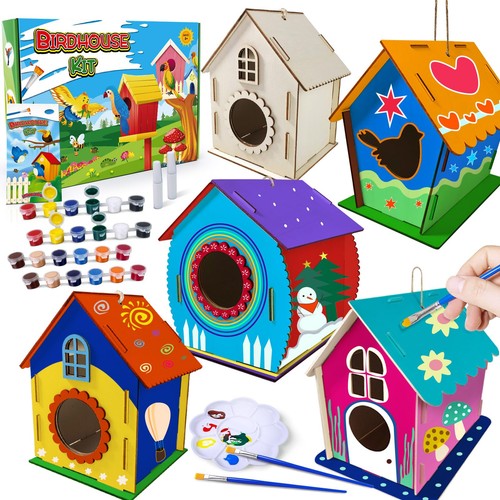 Vogelhaus bausatz kinder diy - vogelhaus,