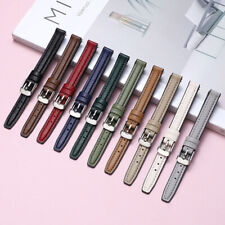 Damen Leder+Silikon Uhr