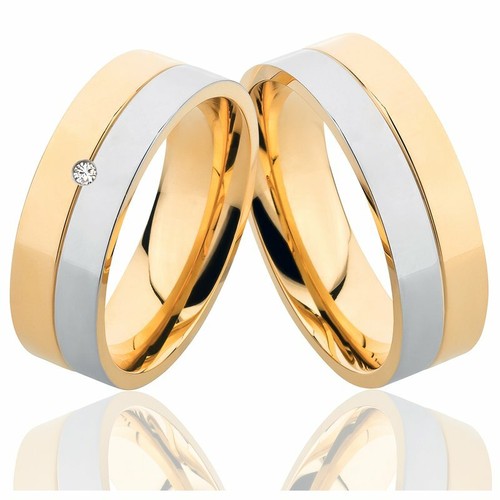 Ringe eheringe mit diamant - 2,