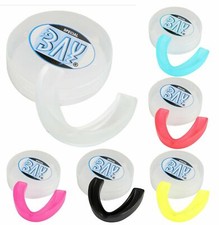 BAY® Zahnschutz mit Dose Mundschutz Kampfsport Kickboxen Karate Taekwondo Boxen